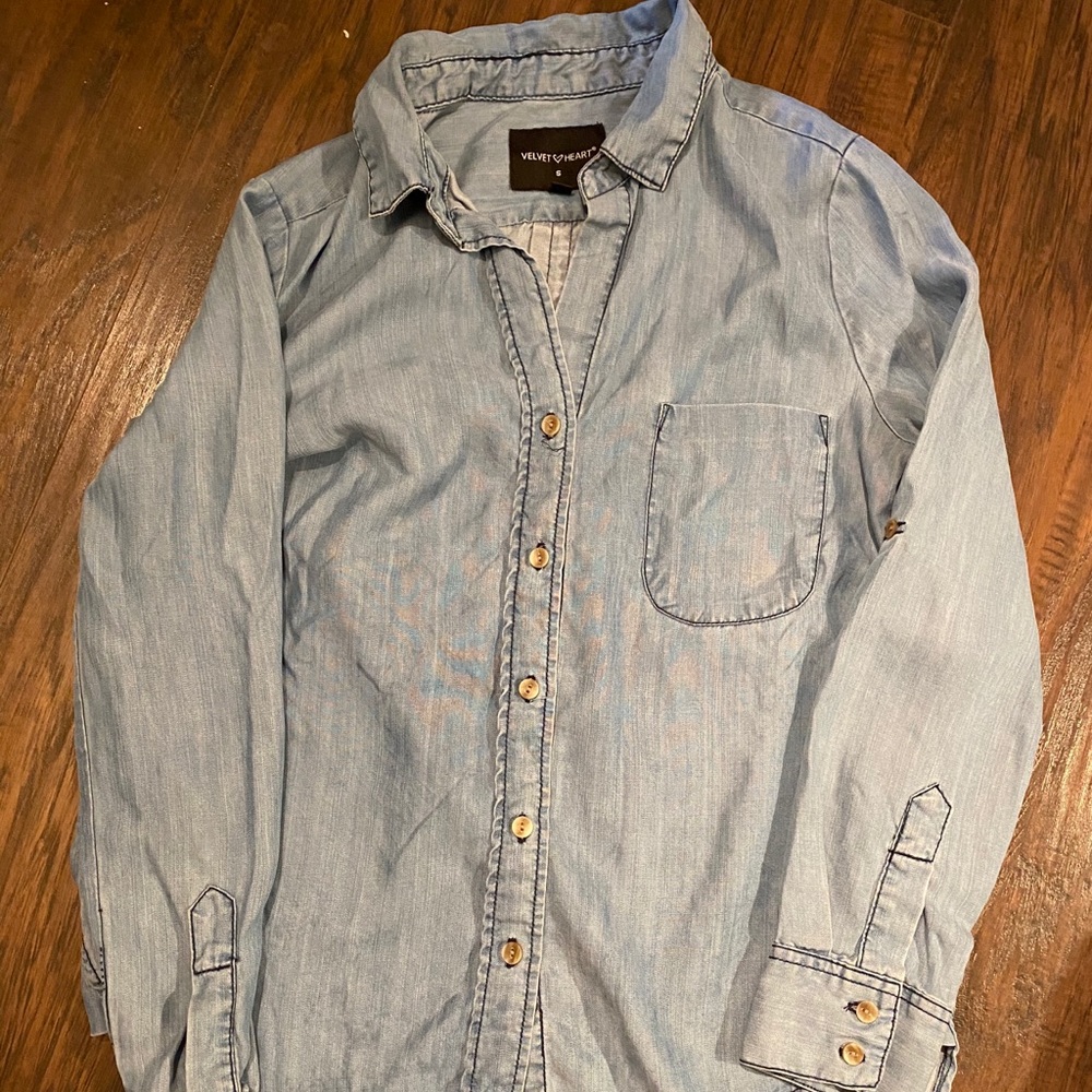 Velvet Heart button-up